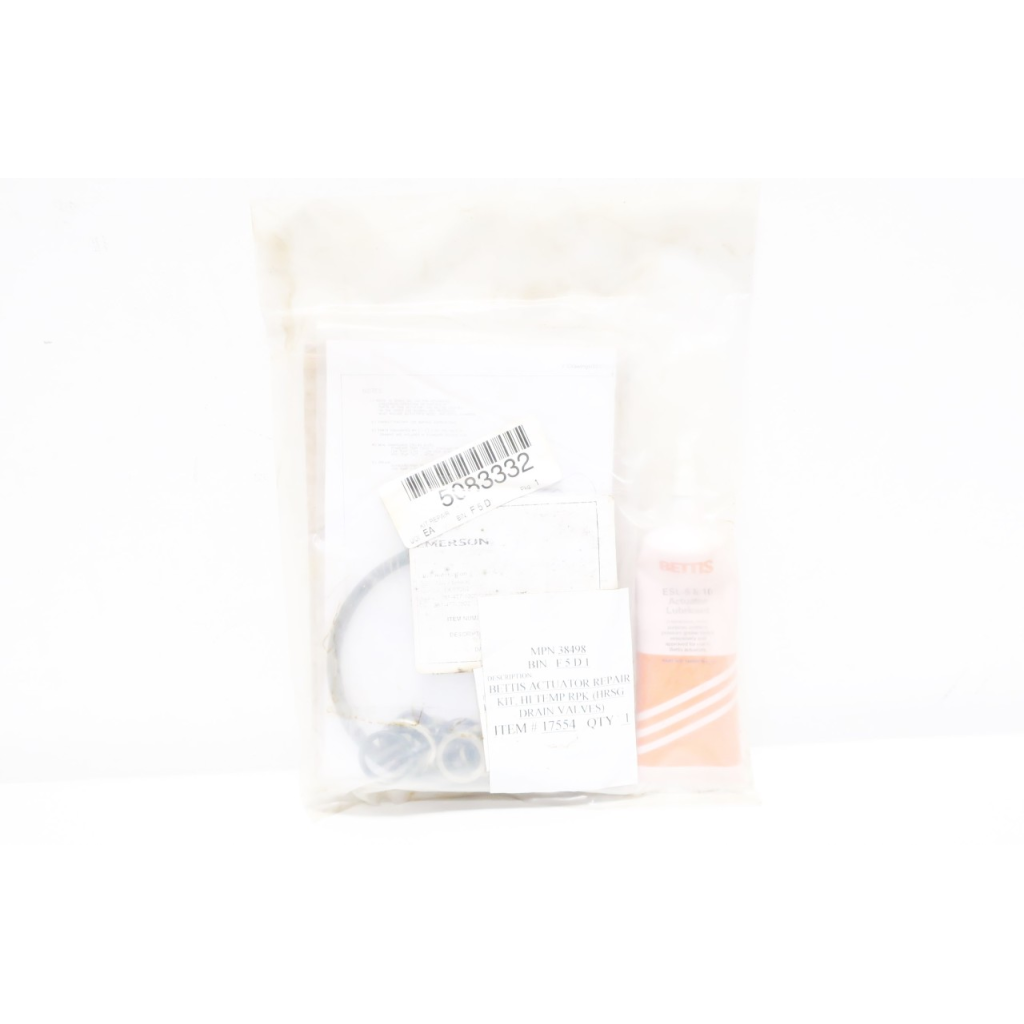 Emerson VA038498 Bettis High Temp Actuator Repair Kit