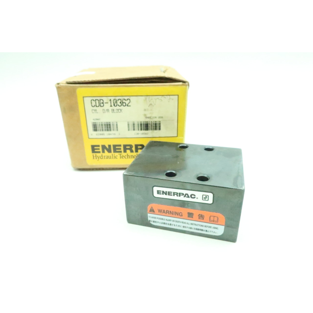 Enerpac CDB-10362 Block Hydraulic Cylinder D/a 5000psi 1.38in