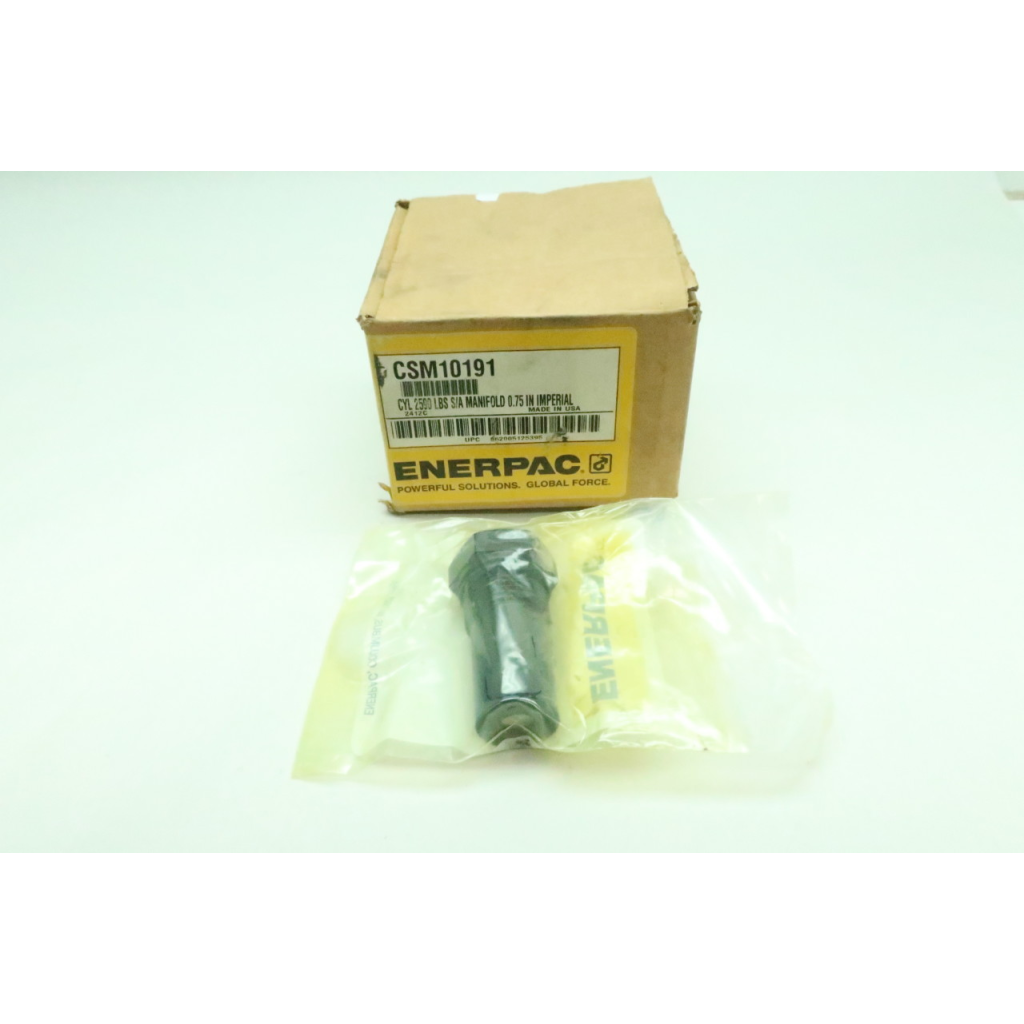 Enerpac CSM10191 Cyl 2590 Lbs S/a Manifold Imperial Hydraulic Cylinder 0.75in
