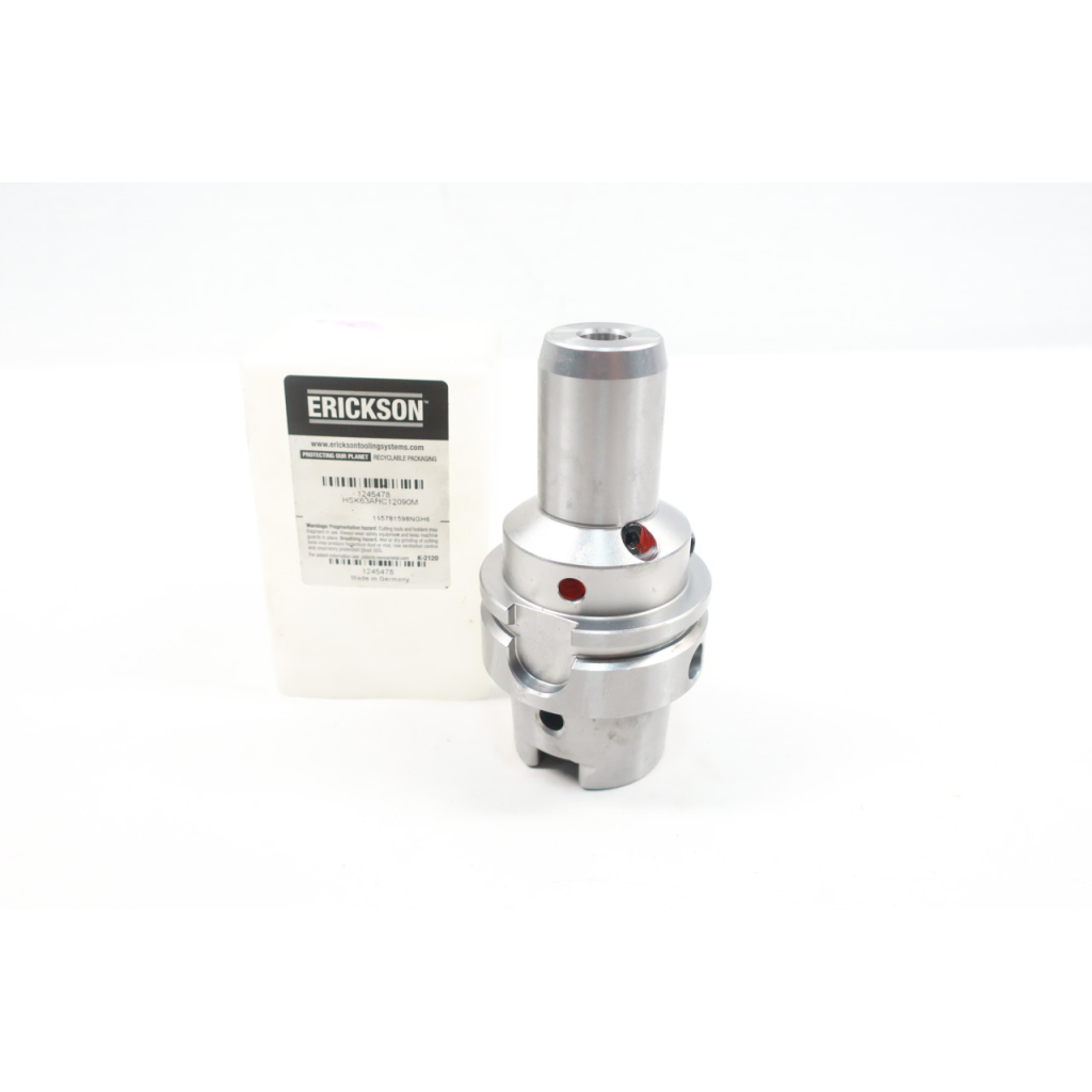 Erickson 124578 HSK63AHC12090M Hydraulic Chuck Tool Holder