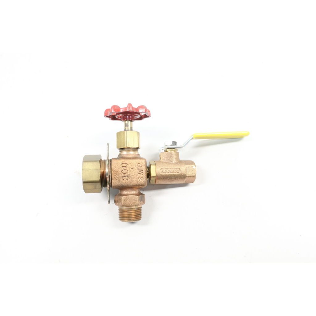 Ernst Manual Gage Water Valve 3/4in Npt