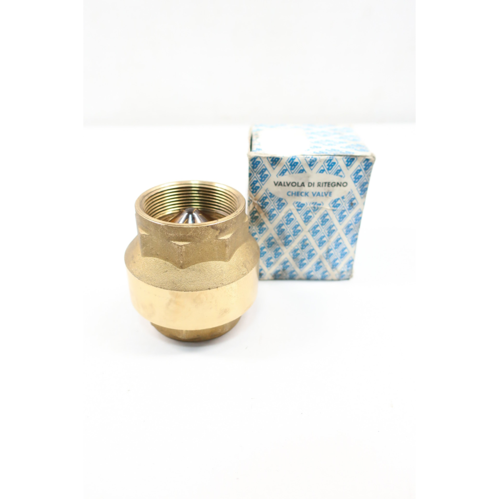 Euroblock 100002 Brass Threaded 2in Npt Check Valve