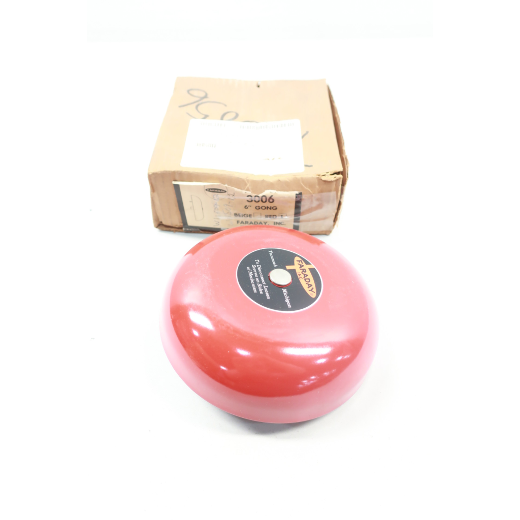 Faraday 3006 Red Fire Alarm Bell Cover