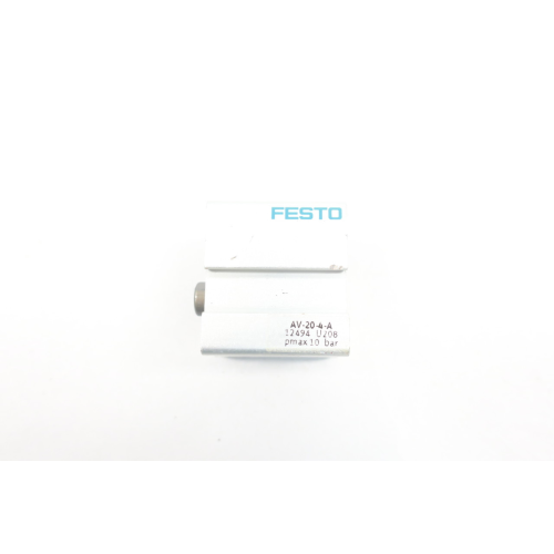 Festo AV-20-4-A Single Acting Pneumatic Cylinder 20mm 1/8in 10bar 4mm