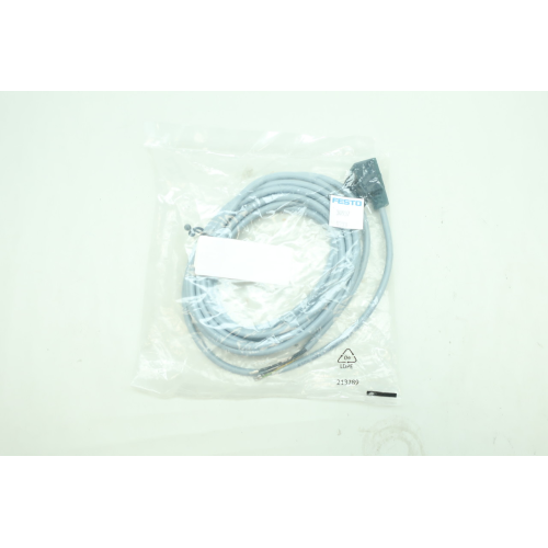 Festo 30937 Solenoid Valve Connector Cable 24v-dc