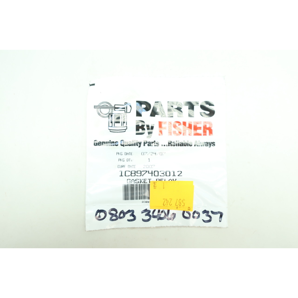Fisher 1C897403012 Relay Gasket