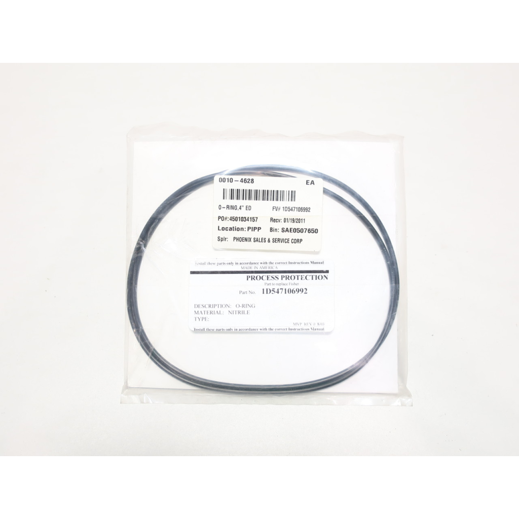 Fisher 1D547106992 O-ring 4in