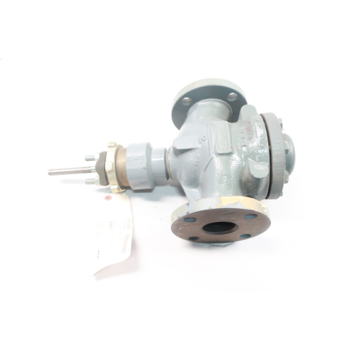 Fisher ESR Iron Flanged Plug Valve 2in 125