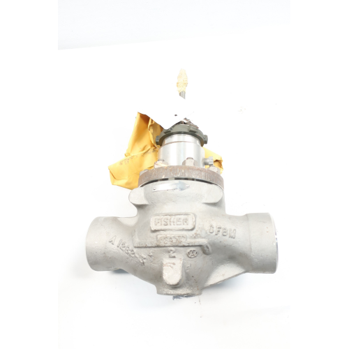 Fisher EZ Stainless Socket Weld Globe Valve 2in