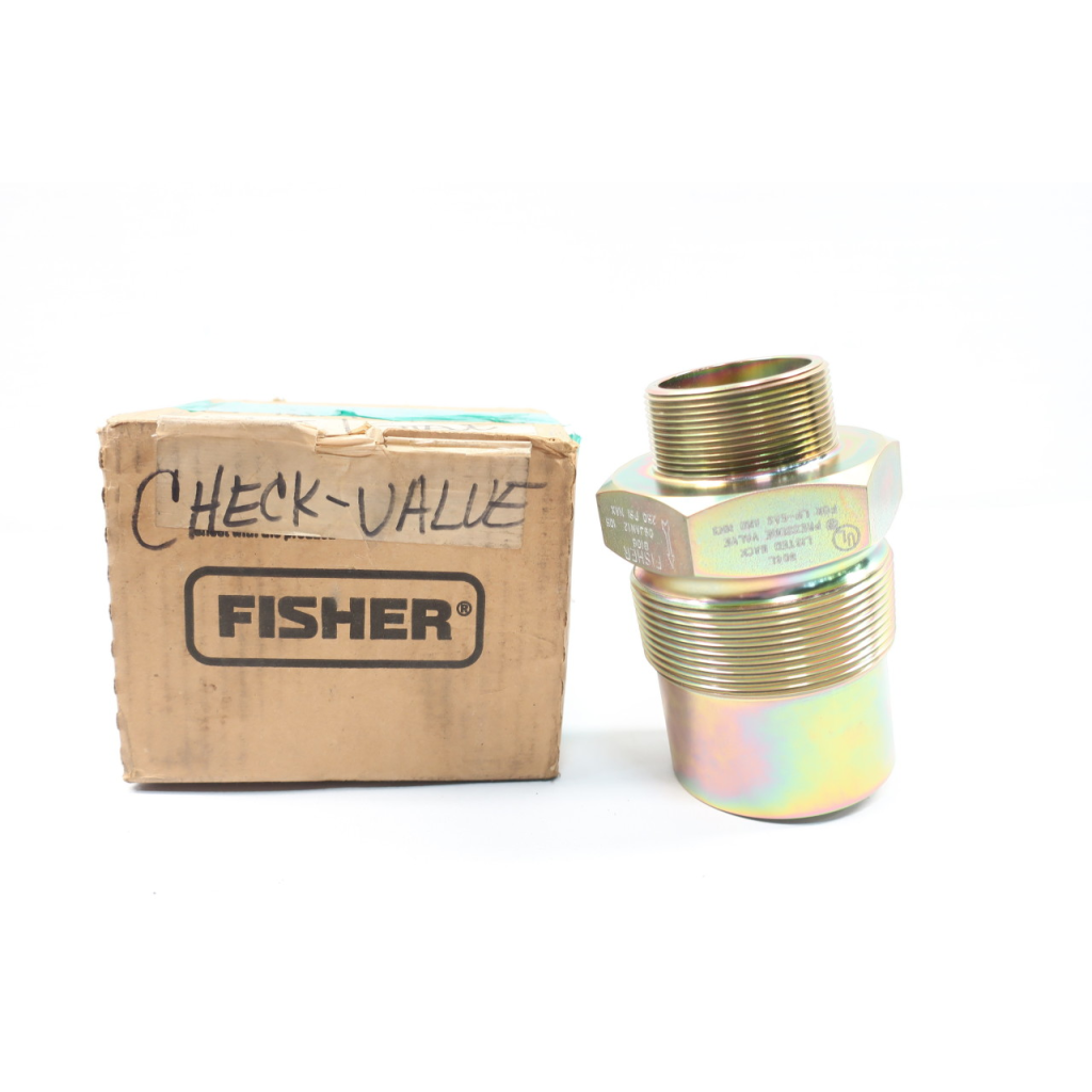 Fisher G106 3x2in Npt 250psi Back Check Valve Steel