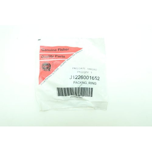 Fisher J1225901652 Packing Ring