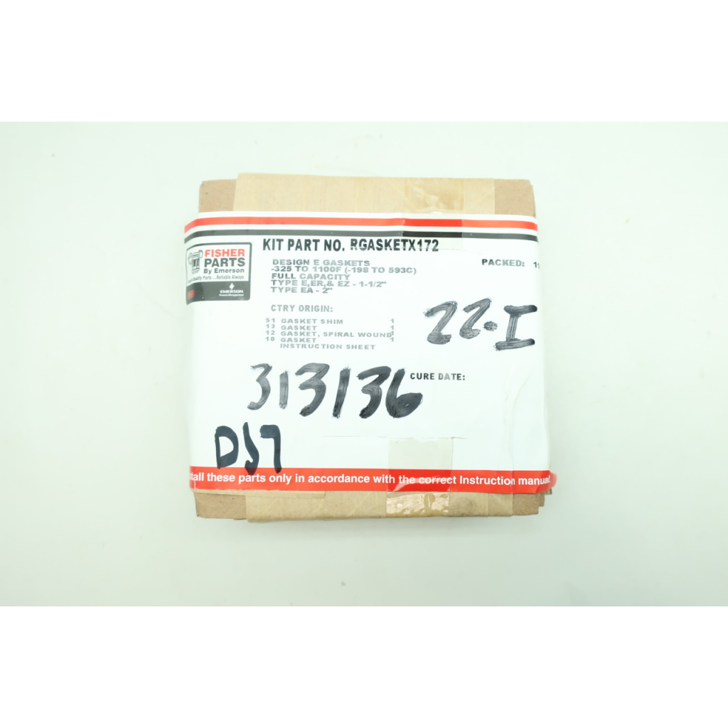 Fisher RGASKETX172 Design E Gaskets 1-1/2in To 2in