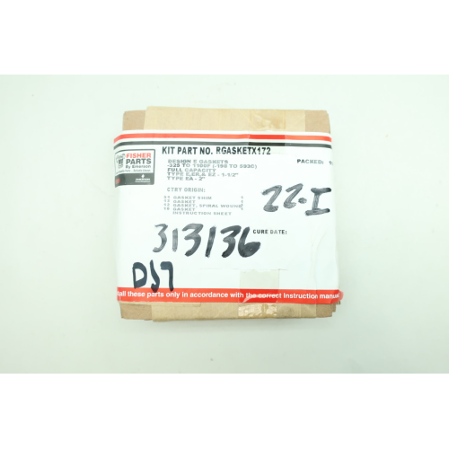 Fisher RGASKETX172 Design E Gaskets 1-1/2in To 2in
