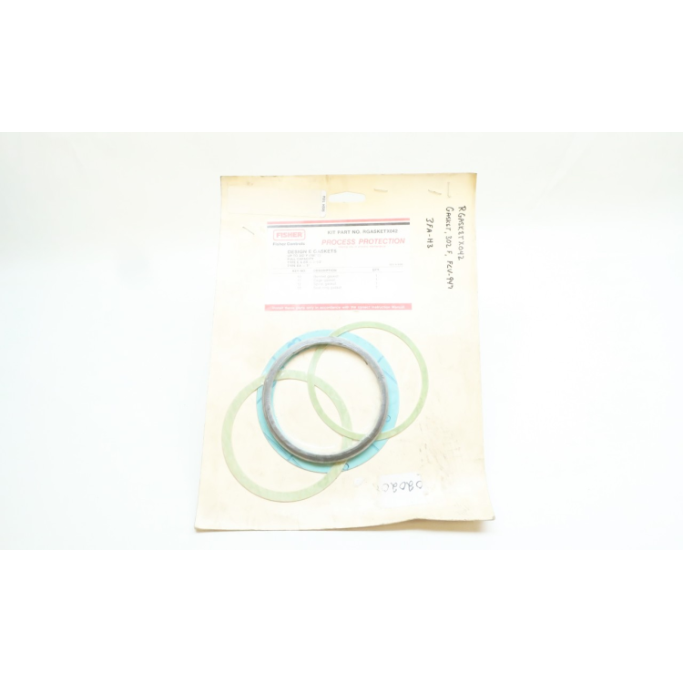 Fisher RGASKETX042 Valve Design E Gasket Kit Type E Er Ea 2-1/2in 3in