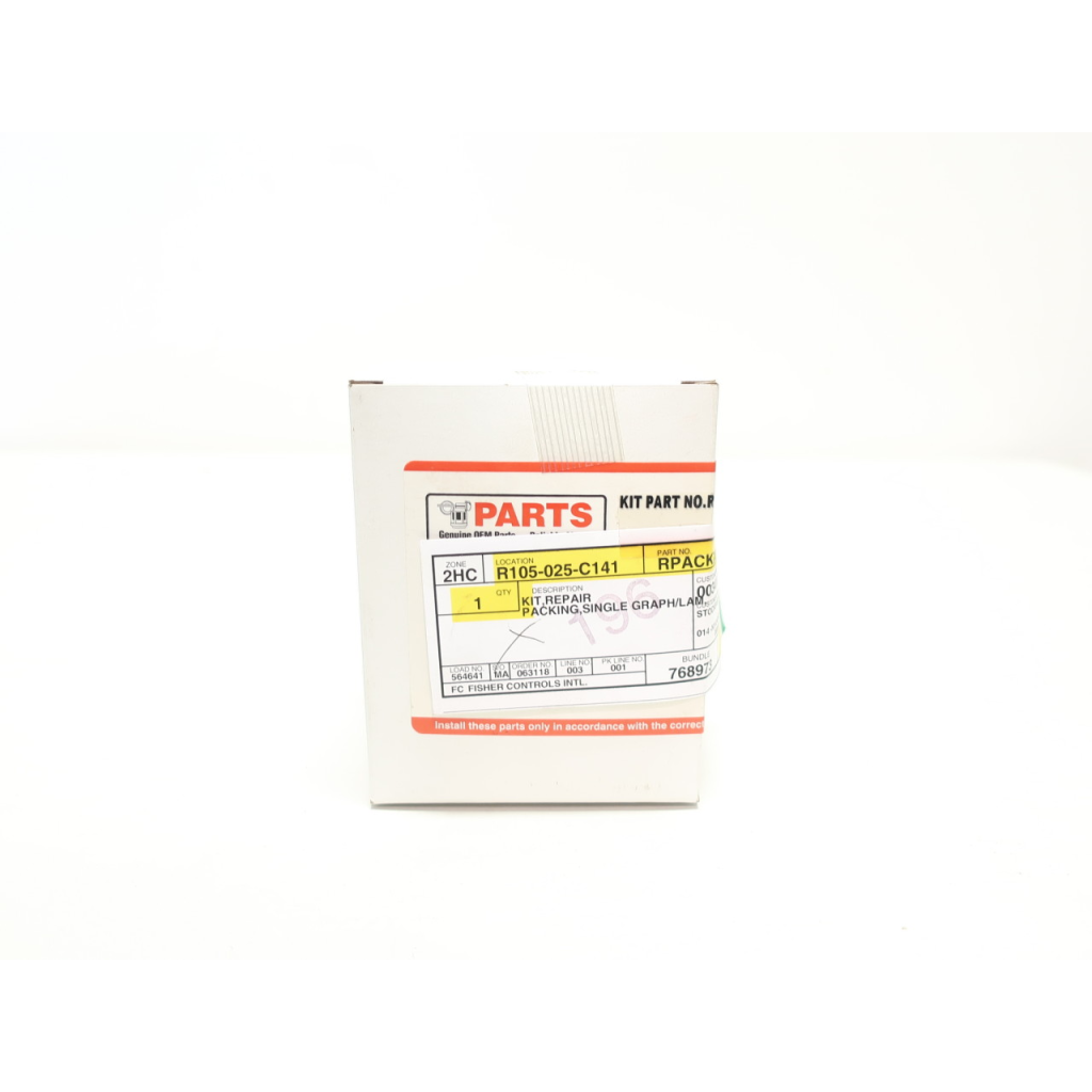 Fisher RPACKX00012 Packing Repair Kit