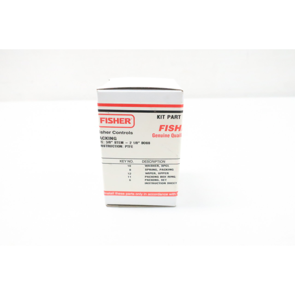 Fisher RPACKX00012 Repair Kit Size 3/8in Stem 2-1/8in Boss