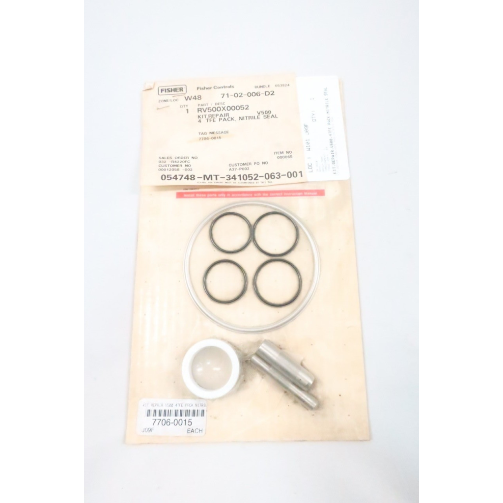 Fisher RV500X00052 V500 Repair Kit