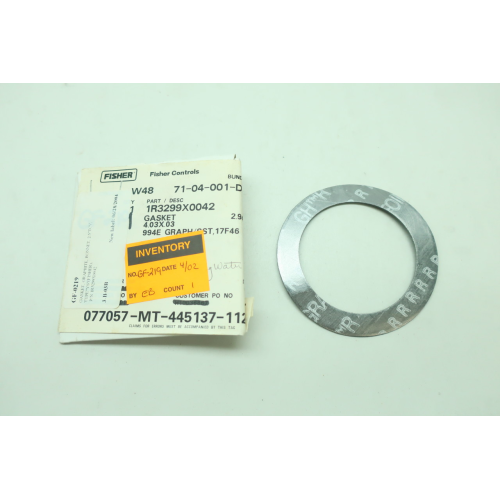 Fisher 1R3299X0042 Gasket 4.03x0.03