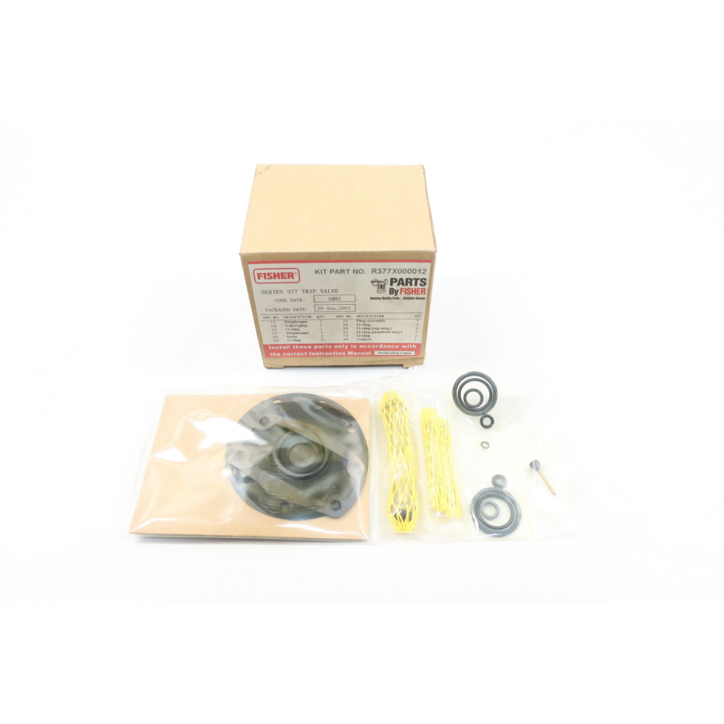Fisher R377X000012 Series 377 Trip Valve Repair Kit
