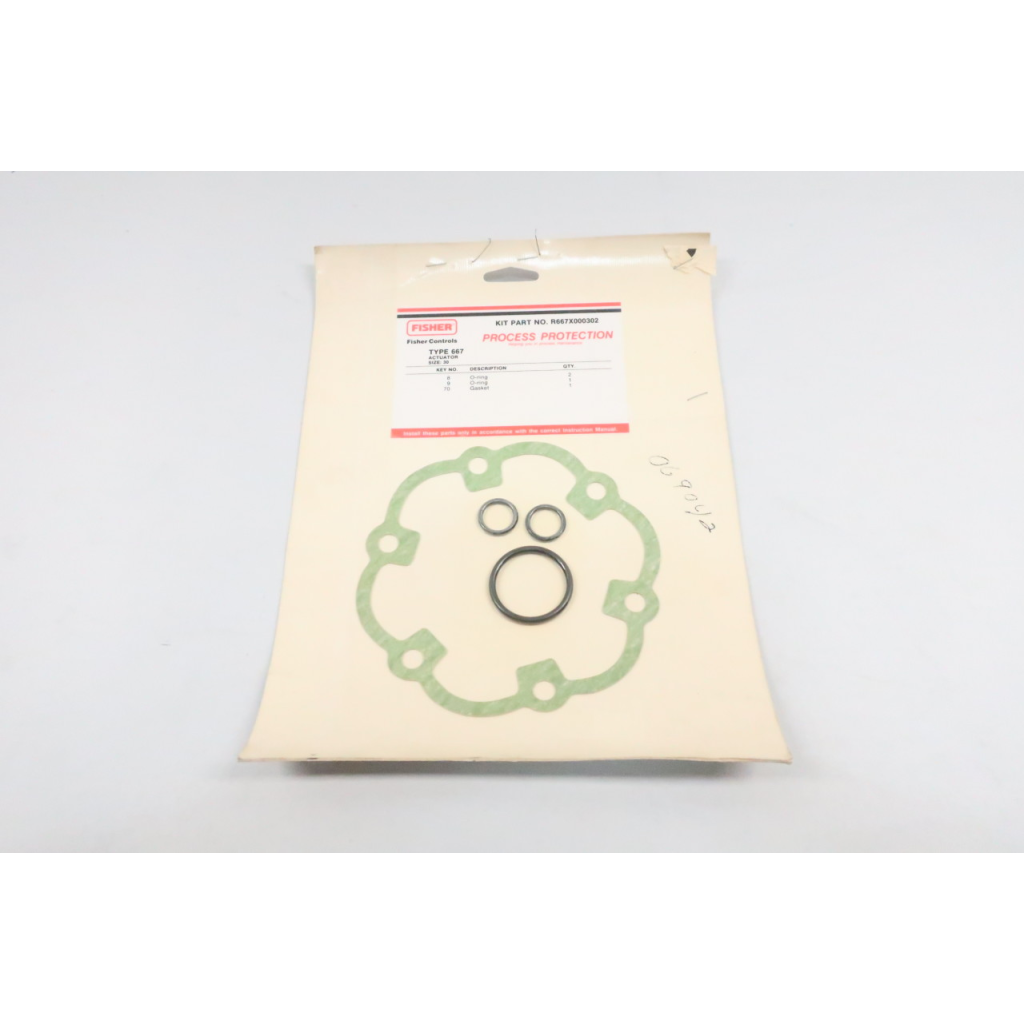 Fisher R667X000302 Type 667 Actuator Size 30 Repair Kit