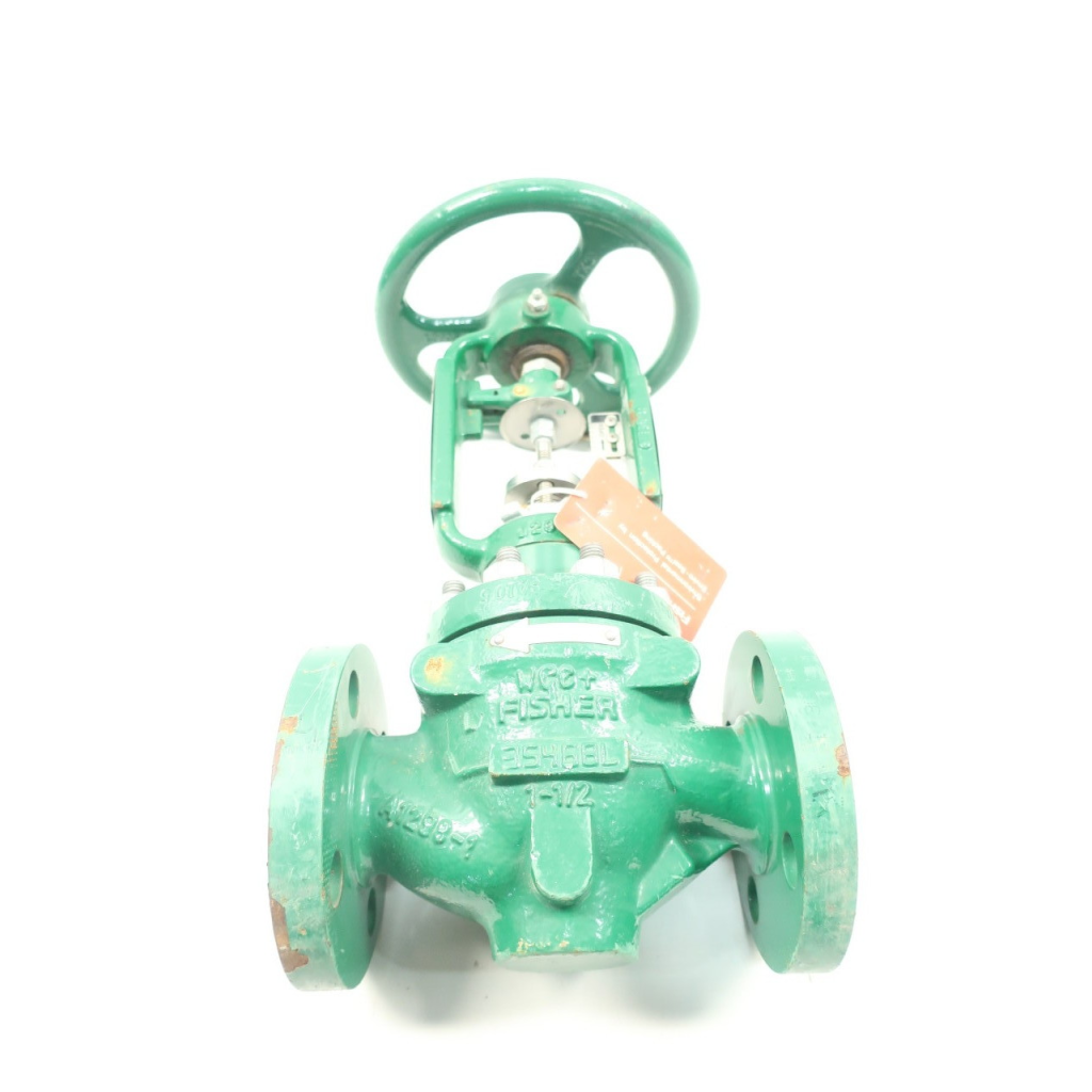 Fisher TYPE ET Manual Steel Flanged Globe Valve 1-1/2in 600