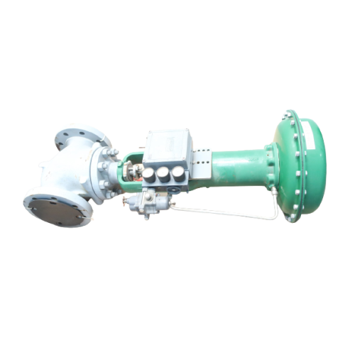 Fisher TYPE ET Pneumatic Steel Flanged Control Valve 4in