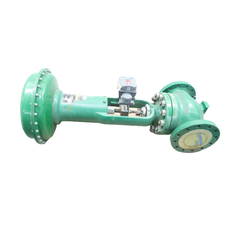 Fisher TYPE ET Pneumatic Steel Flanged Control Valve 4in 300