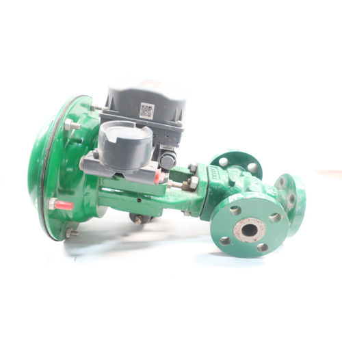 Fisher TYPE GX Pneumatic Steel Flanged Control Valve Nps 1in 300 Dvc6200