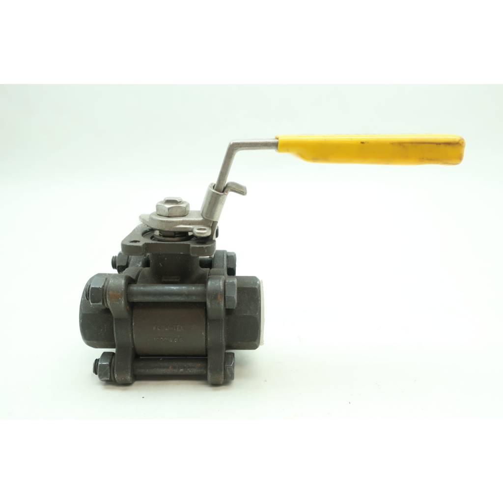 Flow-tek A216-WCB Manual Steel Socket Weld Ball Valve 3/4in