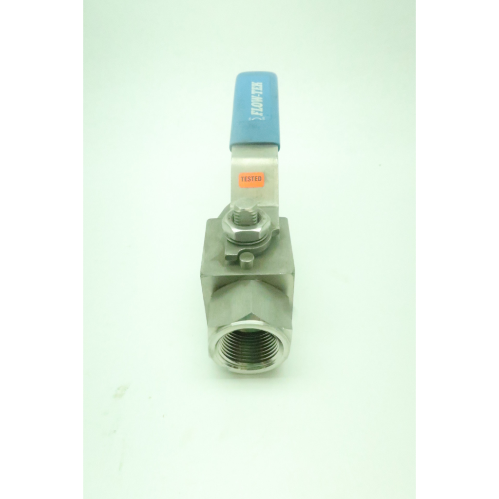 Flow-tek HP6000 Manual Stainless Ball Valve 1in Npt