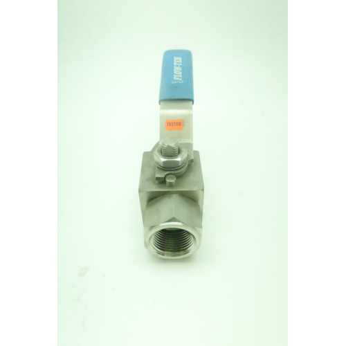 Flow-tek HP6000 Manual Stainless Ball Valve 1in Npt