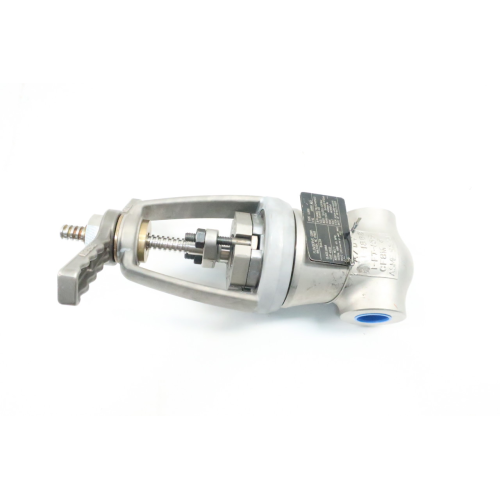 Flowserve 1888 DD Stainless Socket Weld 1in Wedge Gate Valve