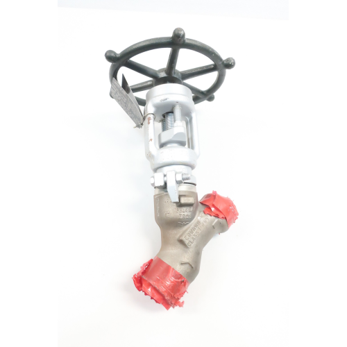 Flowserve D36224F316LT4 Manual Stainless Socket Weld Globe Valve 1500 3/4in Flowserve D36224F316LT4 Manual Stainless Socket Weld Globe Valve 1500 3/4in