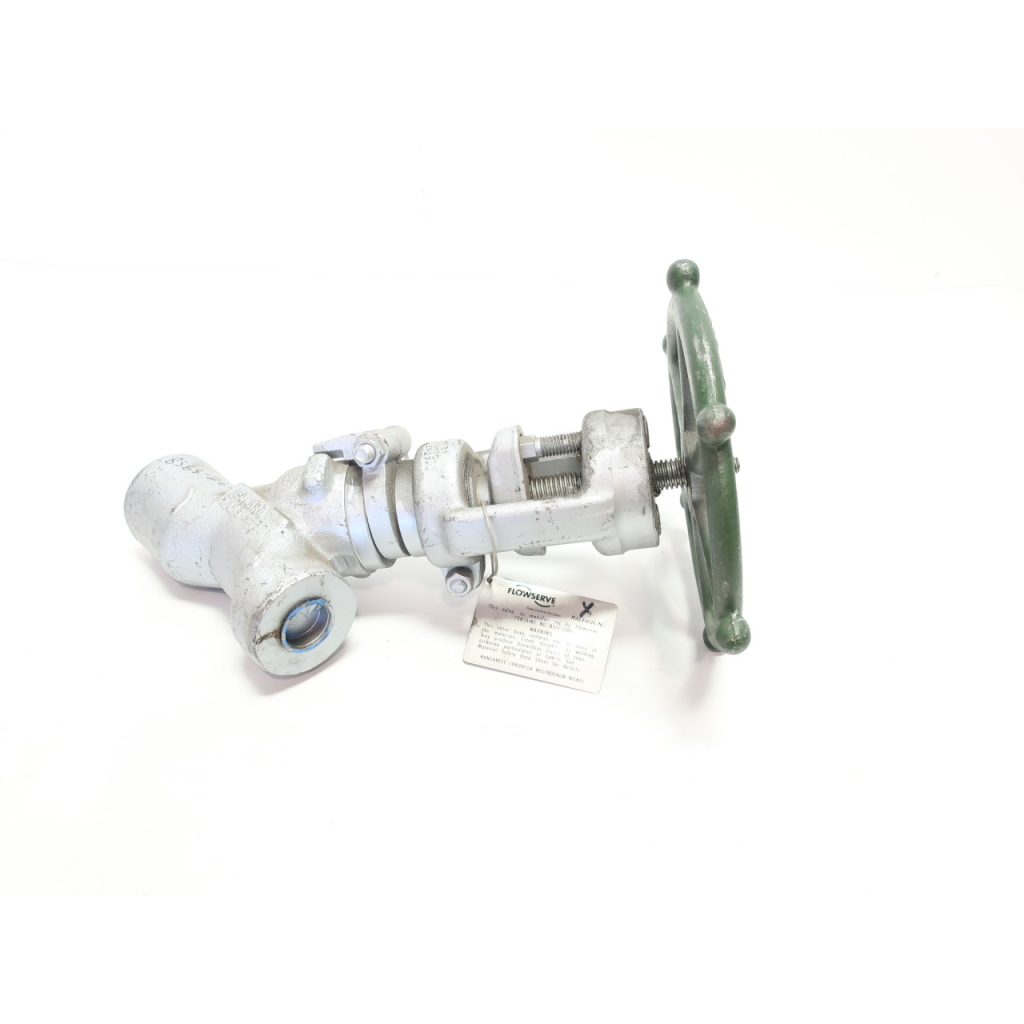 Flowserve D66224F22 Manual Steel Socket Weld Globe Valve 2680 3/4in