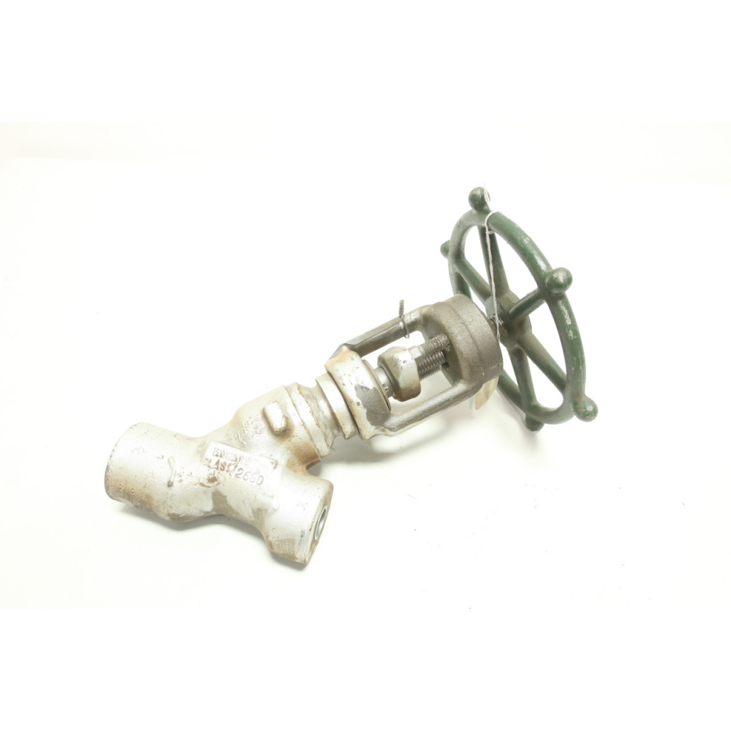 Flowserve D66124 Univalve Manual 2680 Steel Socket Weld Globe Valve 1/2in