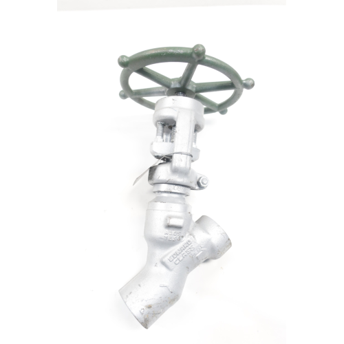 Flowserve D36124 Univalve Steel Socket Weld Globe Valve 1690 1/2in