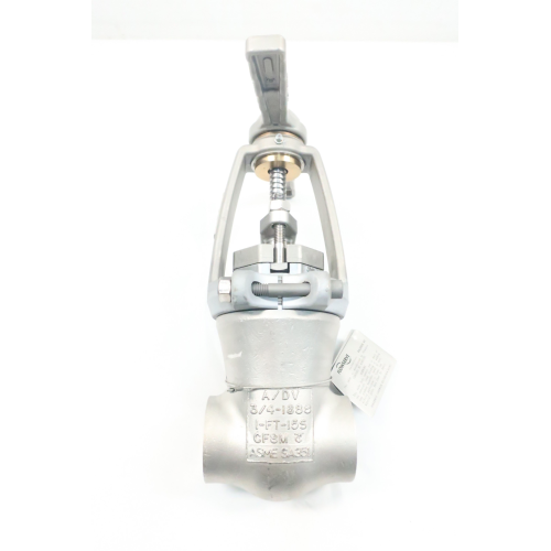 Flowserve 1888 Manual Stainless Socket Weld Wedge Gate Valve 3/4in