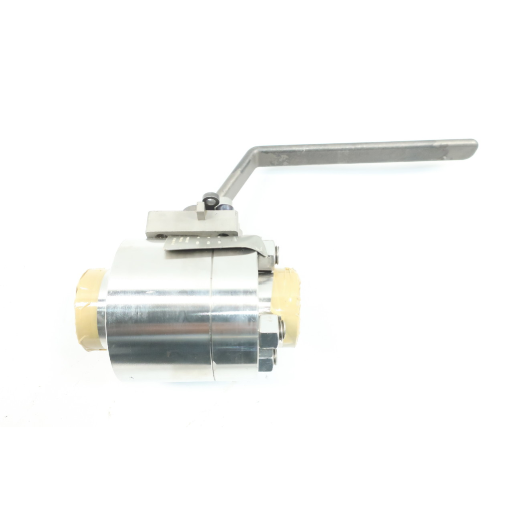 Flowserve 1.5NCB94E9B4P4P4PGGG4TADM3 Stainless Socket Weld Ball Valve 1-1/2in