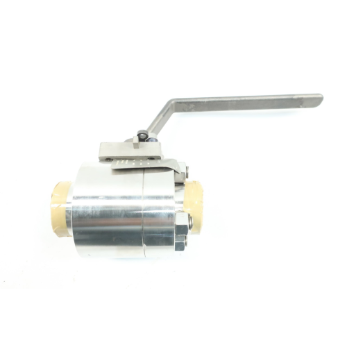Flowserve 1.5NCB94E9B4P4P4PGGG4TADM3 Stainless Socket Weld Ball Valve 1-1/2in