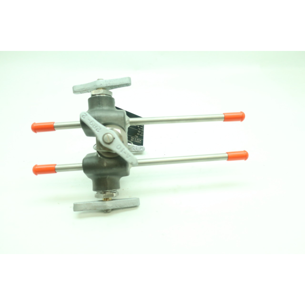 Flowserve 040005356245501 Stainless 4-way Valve 1500 0.375in