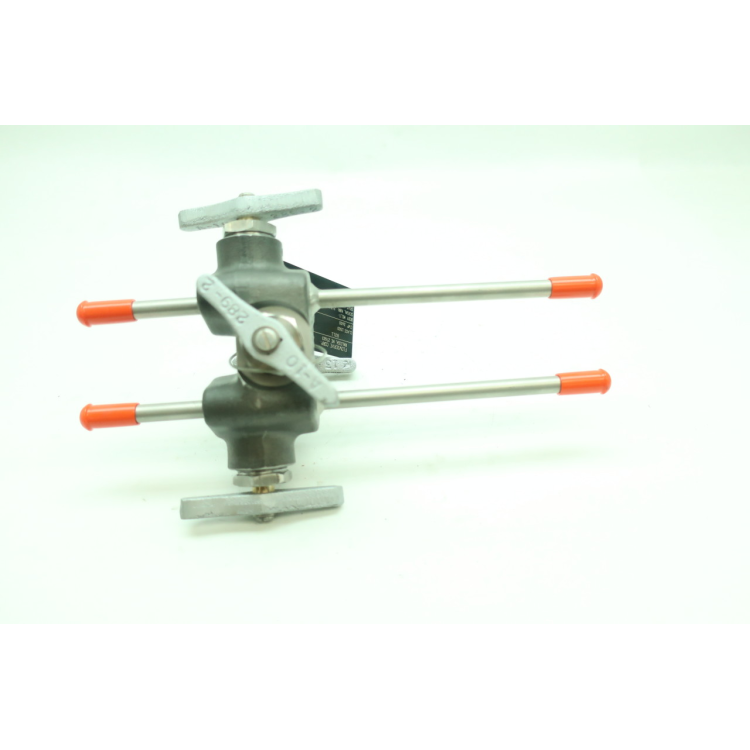 Flowserve 040005356922601 Stainless 4-way Valve 1500 0.38in