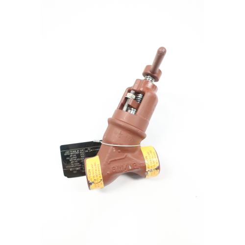 Flowserve 600Y-GB Manual Steel Socket Weld Globe Valve 1/2in 600