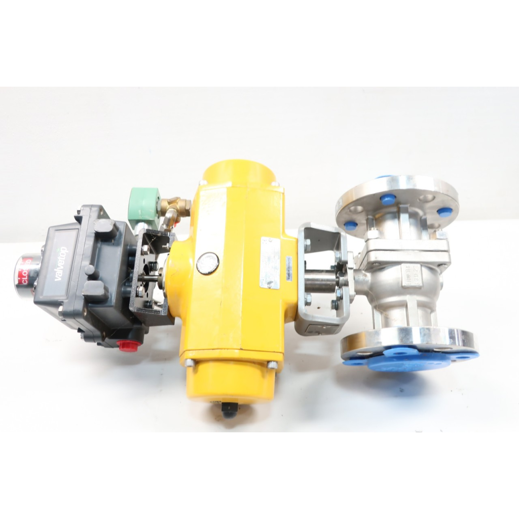 Flowtek F30 Pneumatic 300 Stainless Flanged 2in Control Valve