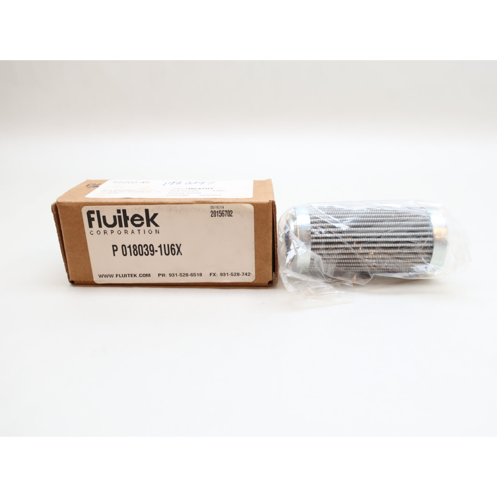 Fluitek P018039-1U6X Hydraulic Filter Element