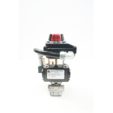 Fps 9650-0220-1001-1111-0010 Pneumatic Stainless Ball Valve 1/2in Npt
