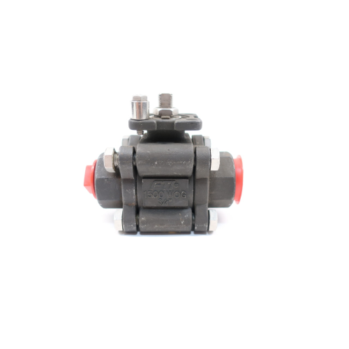 Fti 1500 Wog Stainless 300 3/4in Socket Weld X 3/4in Npt Ball Valve