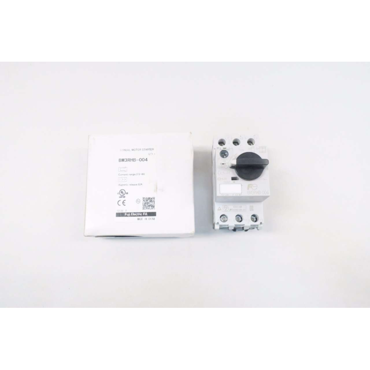 Fuji BM3VHB-004 3ph 2hp 2.5-4a Amp Manual Motor Starter