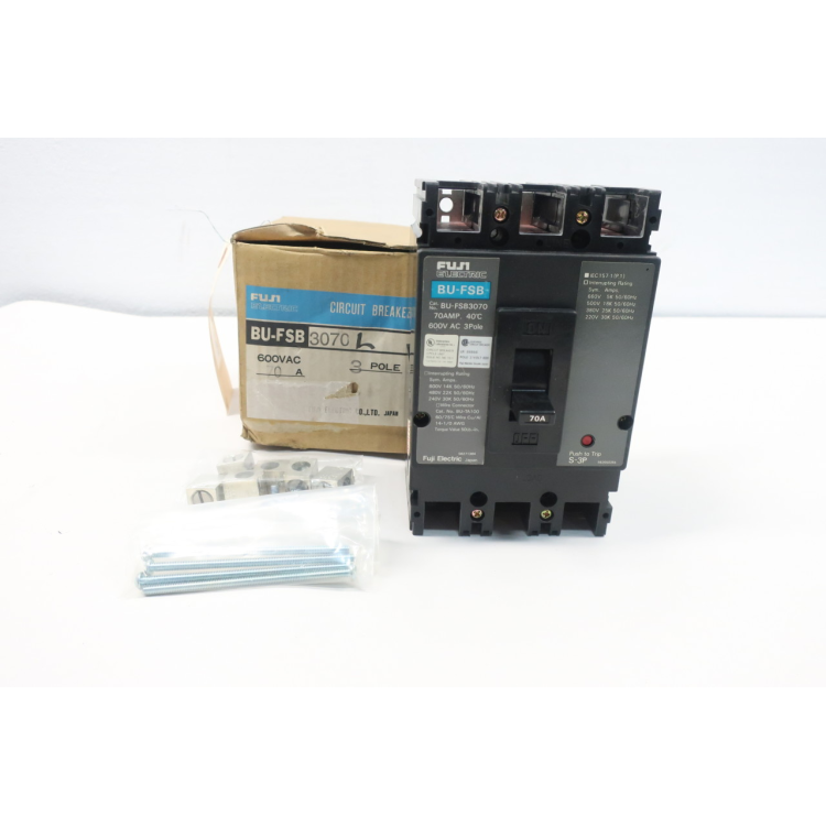 Fuji BU-FSB3015 Molded Case Circuit Breaker 3p 15a Amp 600v-ac