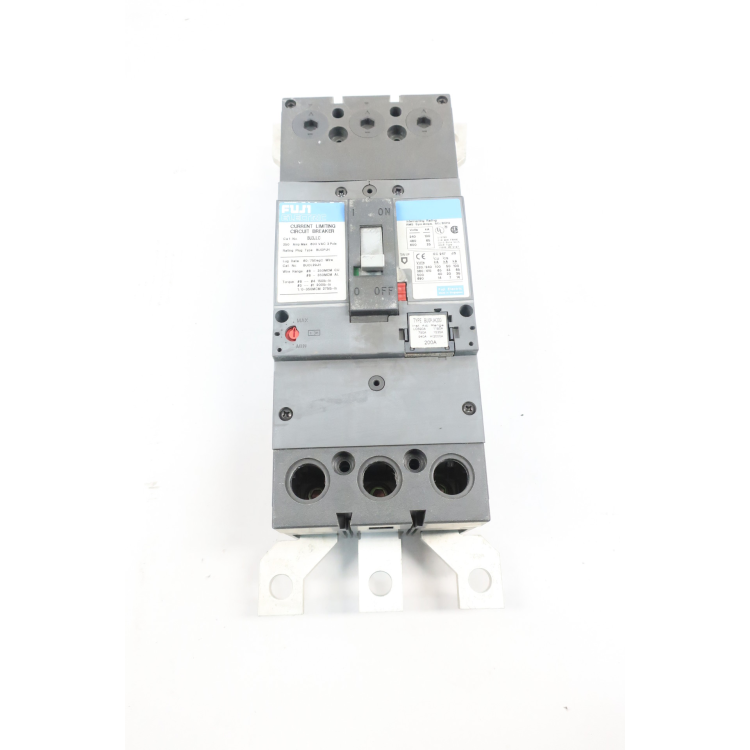 Fuji BU3JLC Molded Case Circuit Breaker 200a Amp 600v-ac