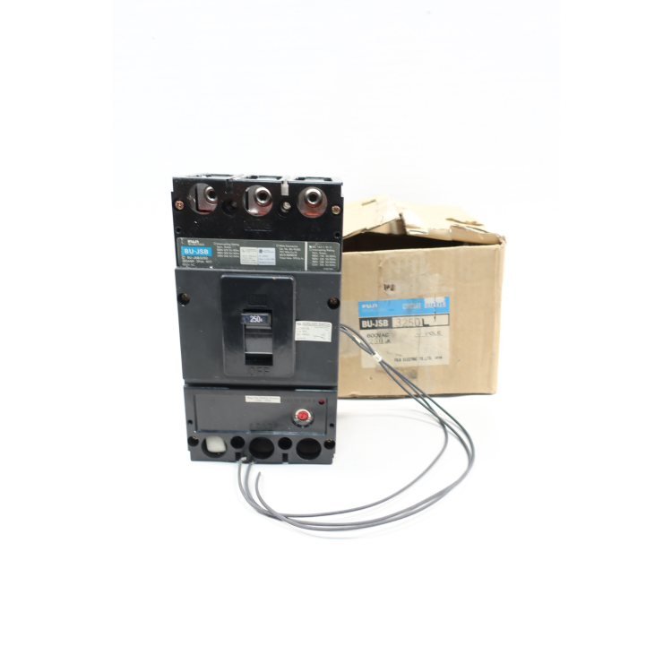 Fuji BU-JSB3250 Molded Case Circuit Breaker 3p 250a Amp 600v-ac